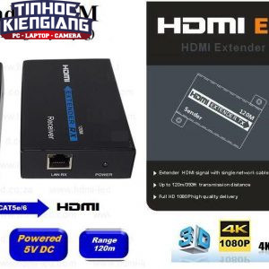 HD Extender 150M (Nối Dài HDMI bằng Dây LAN 150m)