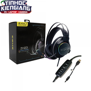 Tai nghe Gaming ZIDLI ZH23 (Real RGB, Sound 7.1)