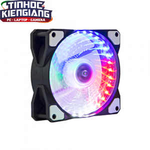Fan case Rainbow 12cm 33 bóng led 5 màu