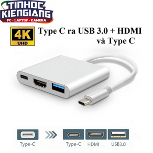 Cáp Chuyển Type-C ra USB 3.0/HDMI/Type-C