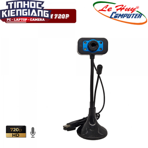 Webcam VSP 720p HD Chân Cao Có Mic Có Đèn