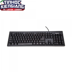 Bàn phím Newmen E335 PS/2/ USB/ Black