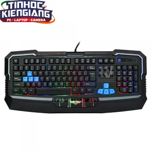 Bàn phím Newmen KB813 Gaming Rainbow Led nền(giả cơ)
