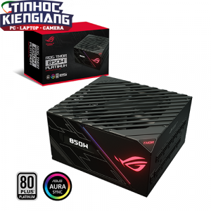 Nguồn máy tính ASUS ROG Thor 850 80 Plus Platium Certified 850W Fully-Modular RGB