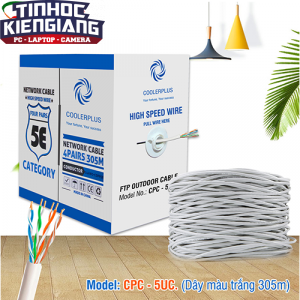 Cáp mạng COOLERPLUS CAT5 CPC 5UC