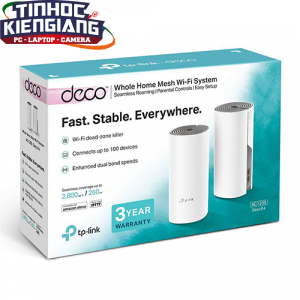 Thiết bị mạng - Router Wifi Deco E4 - Bộ 2 thiết bị Wifi Mesh AC1200