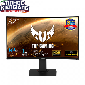 Màn hình cong LCD Asus TUF GAMING VG32VQ 32" VA 2K 144Hz FreeSync HDR chuyên game