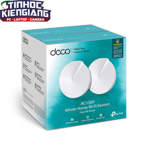 Thiết bị mạng - Router Wifi Deco M5 - Bộ 2 thiết bị Wifi Mesh AC1300 - Có thể mở rộng hệ thống