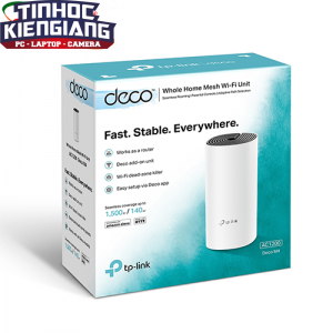 Thiết bị mạng - Router Wifi Deco M4 - Bộ 1 thiết bị Wifi Mesh AC1200 - Có thể mở rộng hệ thống