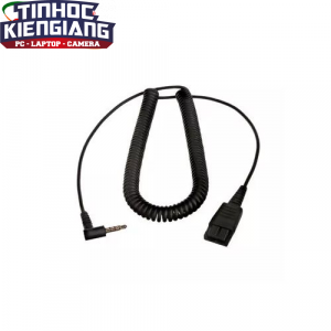 Cáp Jabra PC cord QD to 1x3.5mm Coiled 2 meters
