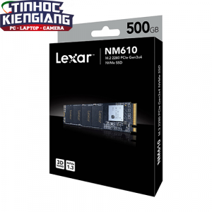 Ổ cứng SSD M2-PCIe 500GB Lexar NM610 NVMe 2280 Hàng Chính Hãng