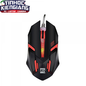 Chuột máy tính Gaming R8 1602 Đèn LED Đa Màu (Đen)