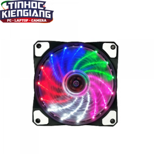 Fan case Golden Field 12cm LED Rainbow