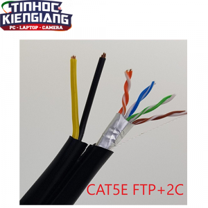 Cable SuperLink USA kèm nguồn Cat5 FTP + 2C 305m(đi ngoài trời được)