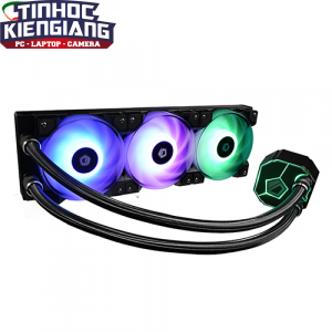 TẢN NHIỆT NƯỚC ID-COOLING DASHFLOW 360 ( Led RGB, Premium Design Water Cooler, Super Performance, 360mm Radiator, DF Fan, Intel&AMD )