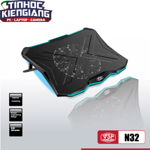 Đế tản nhiệt Laptop VSP Cooler N32 LED