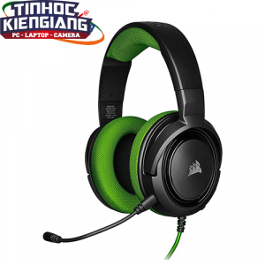 Tai nghe Corsair HS35 Stereo Green (CA-9011197-AP)