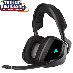 Tai nghe không dây Corsair VOID RGB ELITE 7.1 Carbon (CA-9011201-AP)
