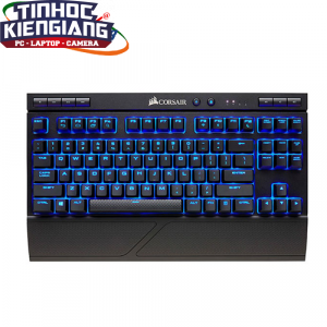 Bàn phím không dây cơ Corsair K63 - Mx Red - Blue Led (CH-9145030-NA)