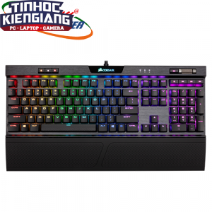Bàn phím cơ Corsair K70 RGB MK.2 Low Profile MX Speed (CH-9109018-NA)
