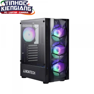 Vỏ Máy Tính Montech X1 Black ( Kèm 3 Fan trước và 1 Fan sau)