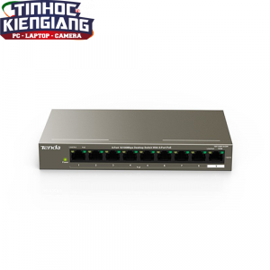 Thiết bị chuyển mạch Switch Tenda POE 9 Port TEF1109P(9-port 100Mbps với 8 port PoE)