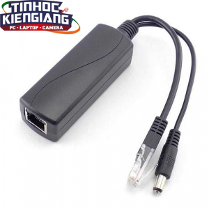 ĐẦU CHUYỂN PoE 48V SANG 12V (camera & internet)