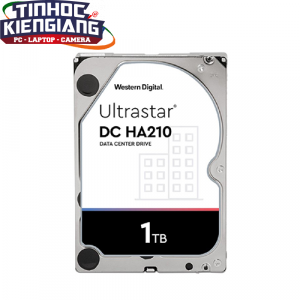 Ổ Cứng HDD ENTERPRISE WD Ultrastar DC HA210 1TB 3.5Inch 7200rpm 6Gbs SATA 128MB - HUS722T1TALA604