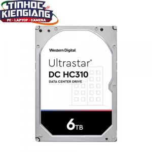Ổ Cứng HDD ENTERPRISE WD Ultrastar DC HC310 6TB 3.5Inch 7200rpm 6Gbs SATA 256MB - HUS726T6TALE6L4