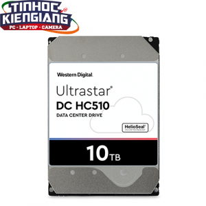 Ổ Cứng HDD ENTERPRISE WD Ultrastar DC HC510 10Tb 3.5Inch 7200rpm 6Gbs SATA 256MB - HUH721010ALE604