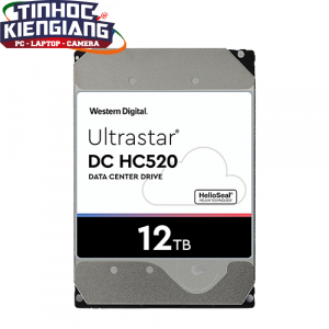 Ổ Cứng HDD ENTERPRISE WD Ultrastar DC HC520 12TB 7200rpm 6Gbs SATA 3.5Inch - HUH721212ALE604