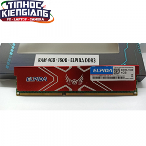 Ram Máy Tính ELPIDA 4GB 1600Mhz DDR3 Tản Nhiệt