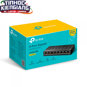 Thiết bị chuyển mạch Switch TP-Link LS1008G 8 Port 10/100/1000Mbps
