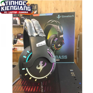 Tai nghe SIMETECH METAL SUPER BASS 7.1 Jack 3.5
