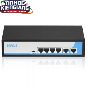 Thiết bị chuyển mạch Switch POE Hrui 4 Port HR902-AF-42N