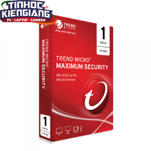Phần mềm diệt virus Trend Micro Maximum Security - 1PC