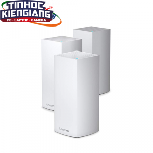 Thiết bị mạng - Router Linksys VELOP MX12600-AH TRI-BAND AX4200 INTELLIGENT MESH WIFI SYSTEM WIFI 6 MU-MIMO SYSTEM 3-PK