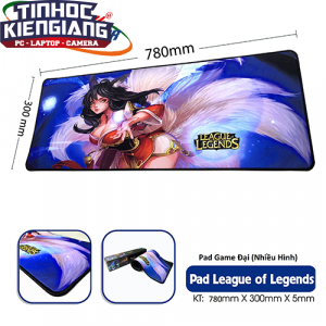 Miếng lót chuột Gaming Lớn Nhiều Hình 300x780x5mm - Full Box