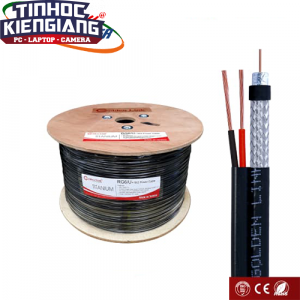 Cáp Camera Goldenlink RG59/U+2C - Sợi 20m