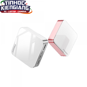 Sạc dự phòng PISEN Mini Mirror 10000mAh (2xUSB FlashShip 2A, Type-C/ Micro/ Lightning, LED) TP-D24LS