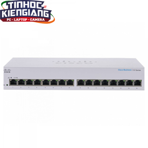 Thiết bị chuyển mạch Switch CISCO CBS110-16T-EU 16-port GE