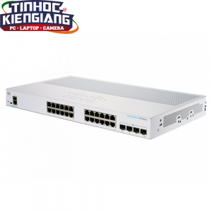 Thiết bị chuyển mạch Switch CISCO CBS350-24T-4G-EU Managed 24-port GE, 4x1G SFP