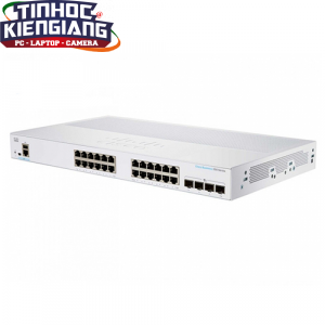 Thiết bị chuyển mạch Switch CISCO CBS350-24T-4X-EU Managed 24-port GE, 4x10G SFP+