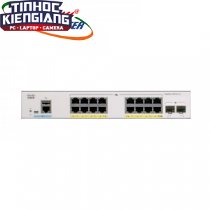 Thiết bị chuyển mạch Switch CISCO CBS350-16FP-2G-EU 16-port GE, Full PoE, 2x1G SFP
