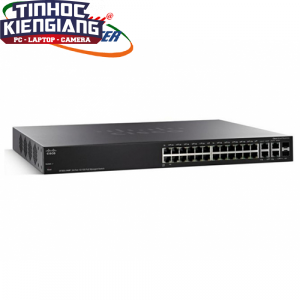 Thiết bị chuyển mạch Switch CISCO SF350-24MP-K9-EU 24-Port 10/100 PoE+