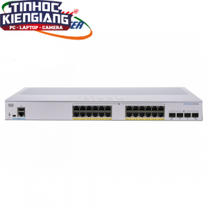 Thiết bị chuyển mạch Switch CISCO CBS250-24P-4G-EU 24-port GE, PoE, 4x1G SFP