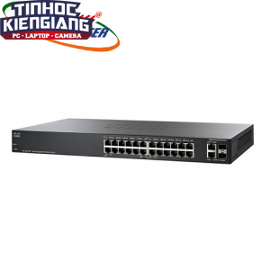 Thiết bị chuyển mạch Switch CISCO SG250-26P-K9-EU 26-Port Gigabit PoE