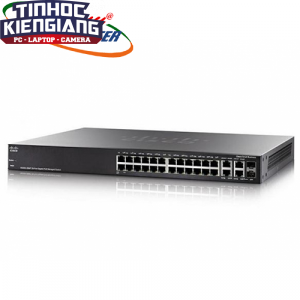 Thiết bị chuyển mạch Switch CISCO SG350-28MP-K9-EU 24-port PoE+