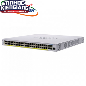 Thiết bị chuyển mạch Switch CISCO CBS350-48FP-4G-EU 48-port GE, Full PoE, 4x1G SFP
