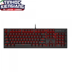 Bàn phím cơ Corsair K60 PRO Mx VIOLA Red Led (CH-910D029-NA)